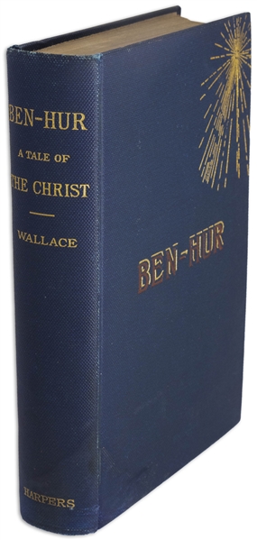 ''Ben-Hur: A Tale of the Christ'' Signed by Author Lew Wallace -- With JSA COA